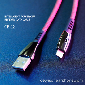 Schneller Ladetyp C USB-Kabel für Samsung